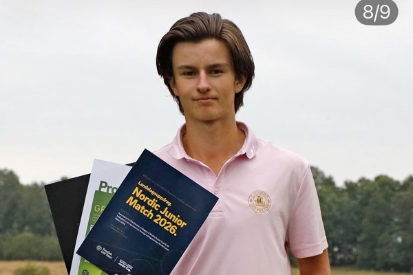Ivan Gil vann  Bogeys & Birdies Junior Cup i klassen pojkar 16 som spelades 29 - 30 augusti 