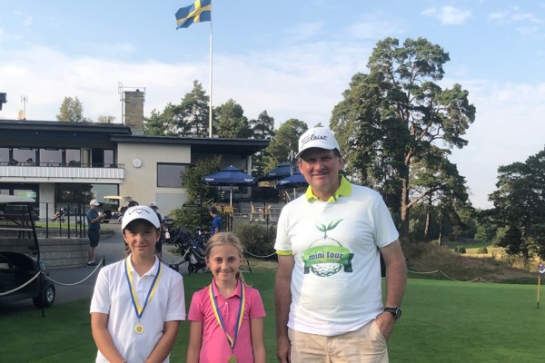 Lyckad premiär för Minitour på Lidingö GK