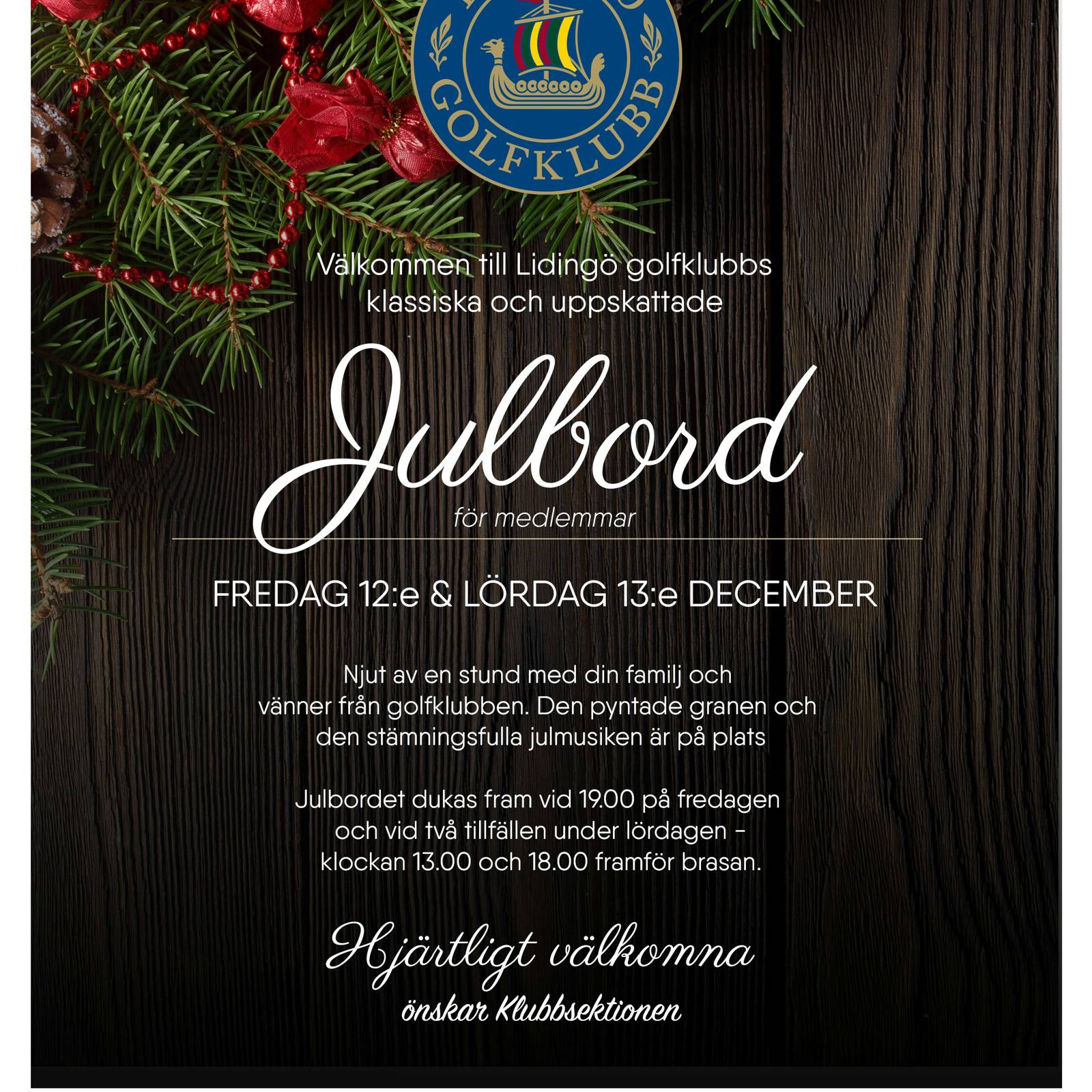 Julbord 2025 Slutlig